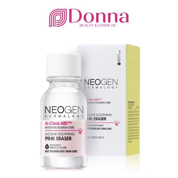Dung Dịch Chấm Mụn 2 Lớp Neogen Dermalogy A-Clear AID Soothing Pink Eraser 15ml
