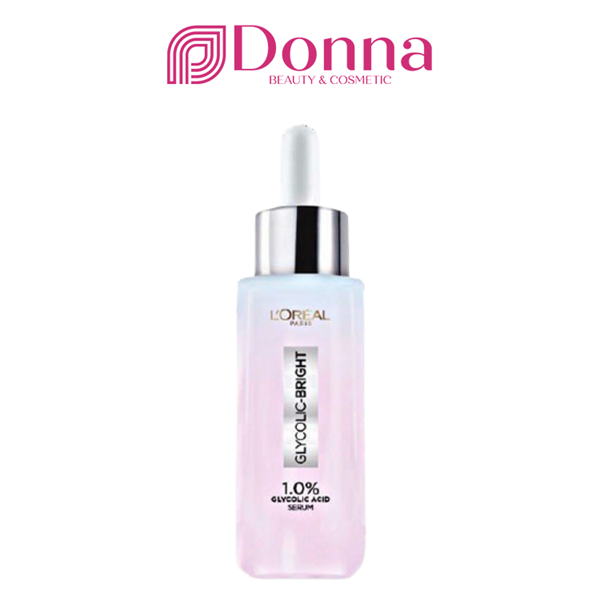 Serum dưỡng sáng, mờ thâm nám thì L'Oreal Paris Glycolic-Bright Anti Dark-spot Brightening Serum 30ml