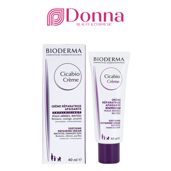 Kem Dưỡng Phục Hồi Da Tổn Thương Bioderma Cicabio Crème 40ml