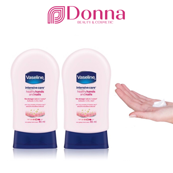 Kem dưỡng da tay và móng tay Vaseline Intensive Care 85ml