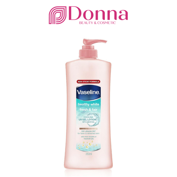 Sữa dưỡng thể dịu mát trắng da Vaseline Fresh & Fair 350ml