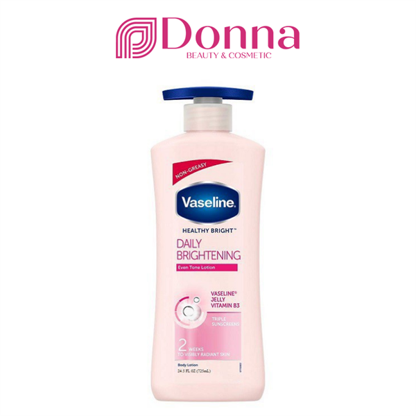 Sữa dưỡng thể trắng da Vaseline Daily Brightening 725ml
