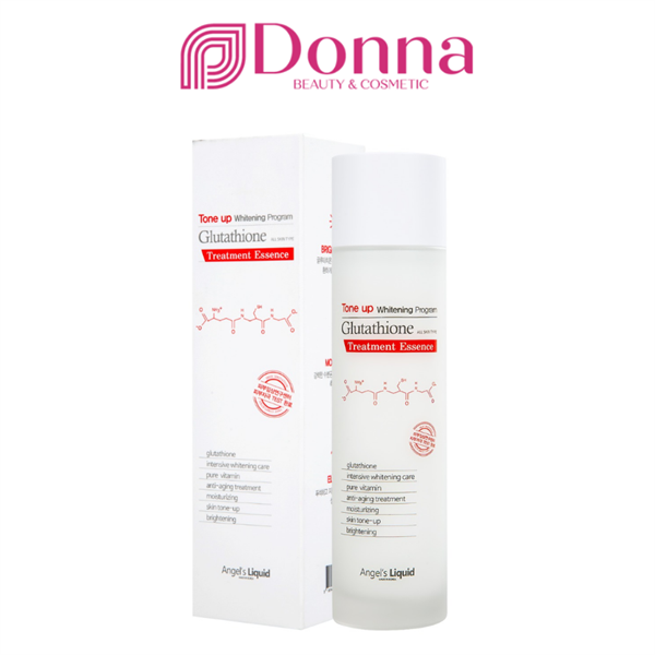 Nước thần dưỡng trắng da 7Day Angel's Liquid Tone Up Whitening Program Glutathione Treatment Essence 150ml