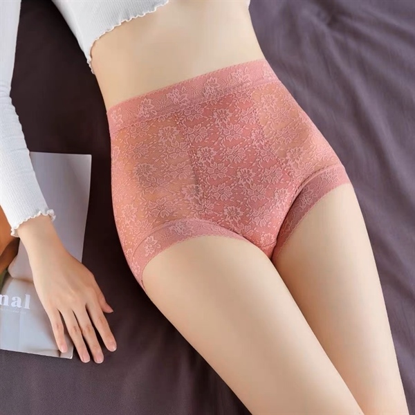 Quần Gen Thun Lưng Cao Ôm Dáng, Đùi Ren