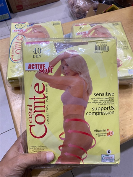 Tất Quần Comte Elegant Cho Chân Dài 40 DEN