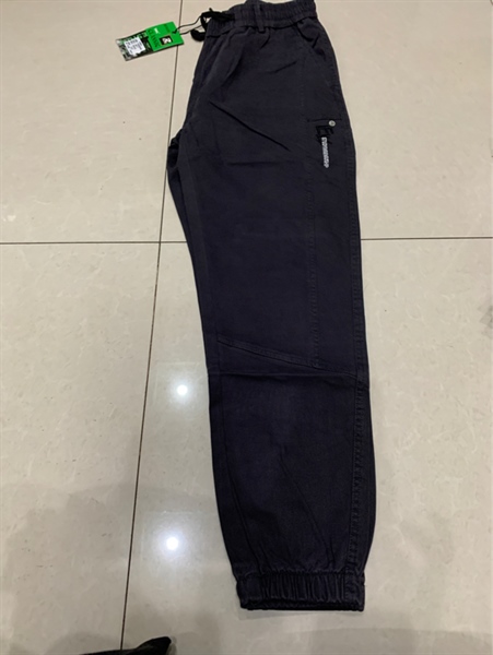 Quần ka ki bố nam PENCHEN 6817 màu ghi lai bo 30-36