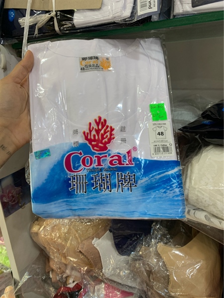 Áo lót nam có tay Coral 48