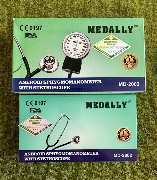 MÁY ĐO HUYẾT ÁP KÈM ỐNG NGHE MD-2002