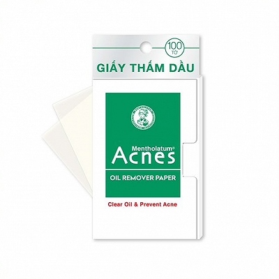 Giấy Thấm Dầu Acnes Rohto (Hộp/100 Tờ)