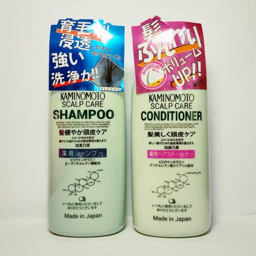 Dầu gội+xả trị rụng tóc Kaminomoto