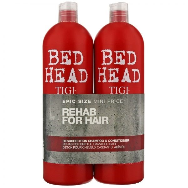 Bộ Gội Xả Tigi Bed Head – Đỏ – Tóc Khô Xơ Hư Tổn -750ml