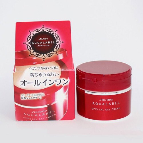 Kem đỏ Shiseido Aqualabel 5 in 1 90g