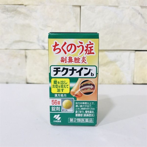 Thuốc đặc trị viêm xoang Chikunain 56 Viên