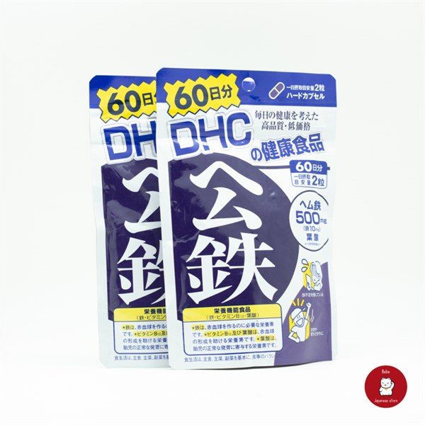 Viên uống DHC bổ sung sắt 60 ngày