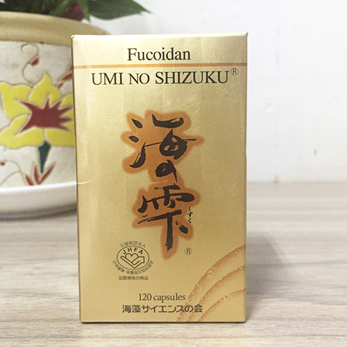 Tảo Fucoidan vàng 120v