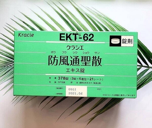 Viên uống giảm cân Kracie ekt-62- hộp 21 vỉ
