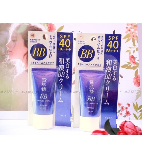 Kem nền trang điểm BB Kose Sekkisei-Tone 01