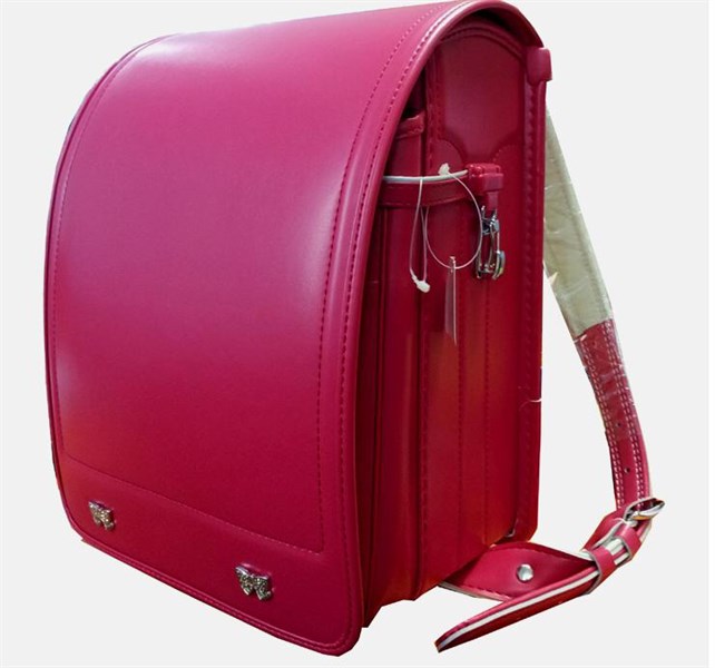 Cặp Balo chống gù lưng Nhật ( hồng đậm )- rose