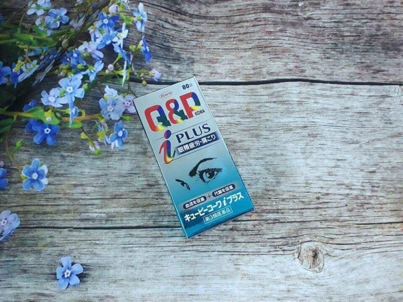 Thuốc Bổ Mắt,Chống Mỏi Mắt Nhật Bản Q&P KOWA 80 Viên