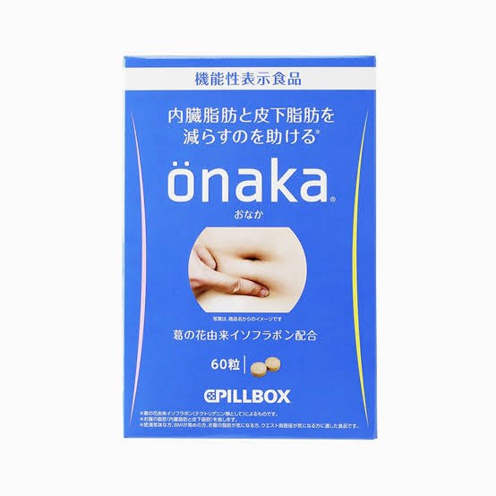 Viên uống giảm mỡ bụng Onaka pillbox 60 viên