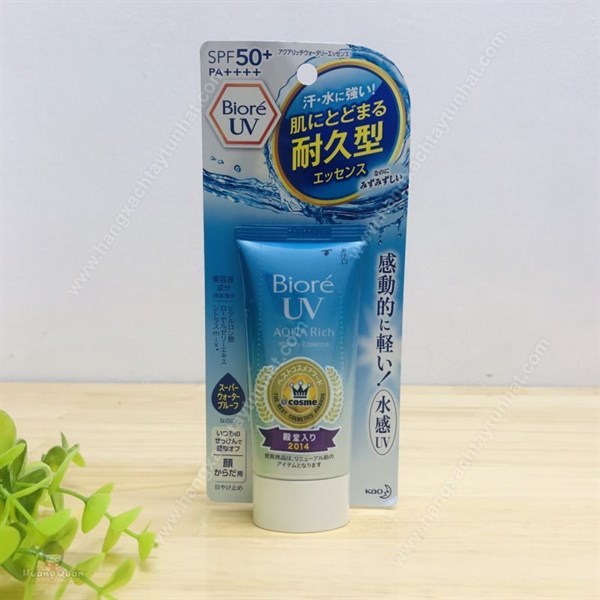 Kem Chống Nắng Biore UV Aqua Rich Watery SPF50+ PA++++ 50g (da nhờn)