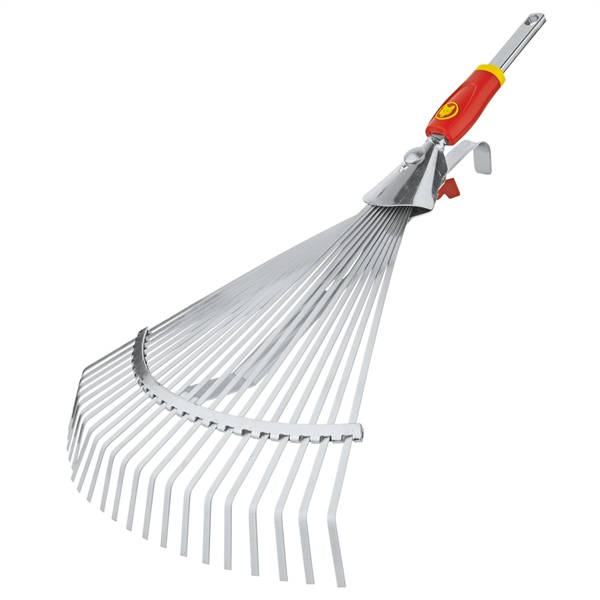 Wolf Garten - UC-M // ADJUSTABLE LAWN RAKE To clean both large and narrow areas, simply adjust the rake
