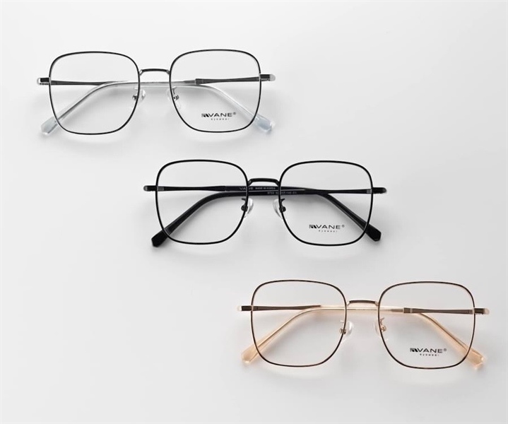 Kính kim loại VANE 9733 - Đen/Hồng/Trắng