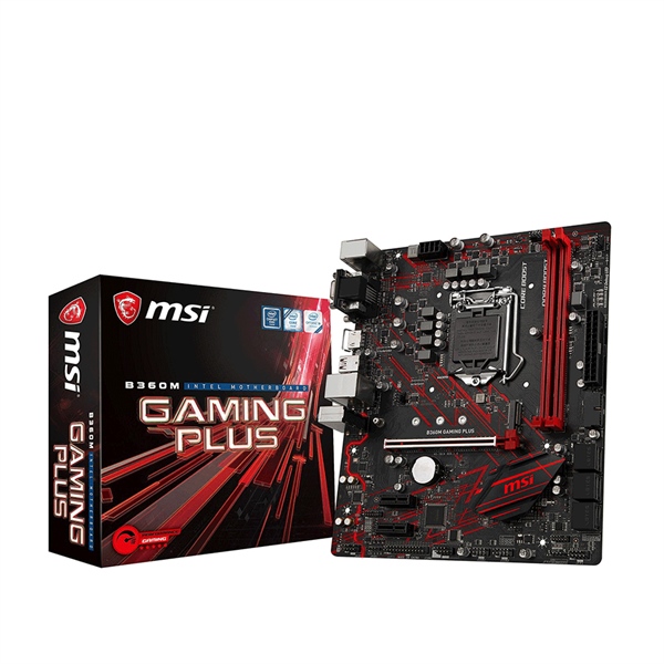 Mainboard MSI B360M GAMING PLUS (Socket 1151, m-ATX, 2 khe RAM DDR4)