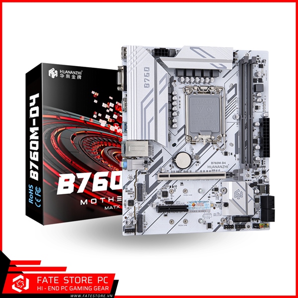 Mainboard HUANANZHI B760M-D4 WHITE