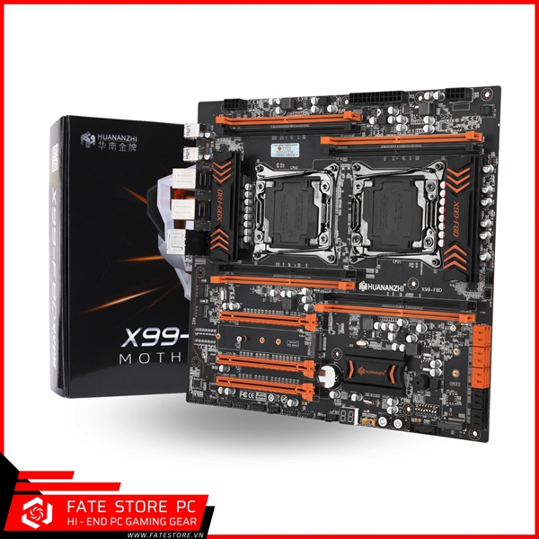 Mainboard HUANANZHI X99 F8D (RAM-4/Dual-XEON/NVMe/Dual-LAN)