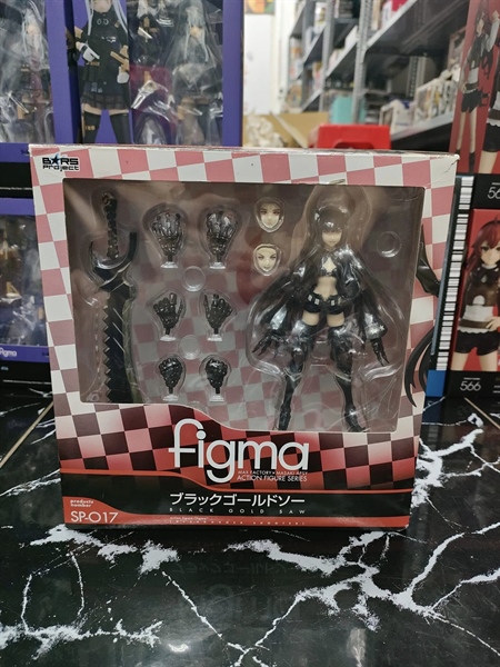 FIGMA SP-017 BLACK GOLD SAW FROM "BLACK ROCK SHOOTER"