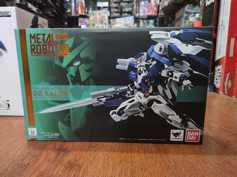 METAL Robot -SIDE MS- 00 Raiser + GN Sword III like new JPV