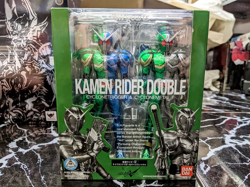 (JPV) SHF KAMEN RIDER W CYCLONETRIGGER & CYCLONEMETAL