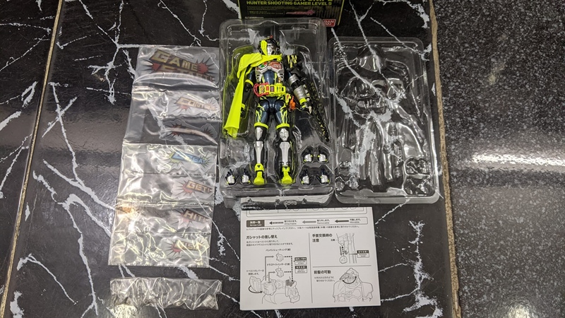 SHF KAMEN RIDER SNIPE HUNTER SHOOTING GAMER LV5 2ND