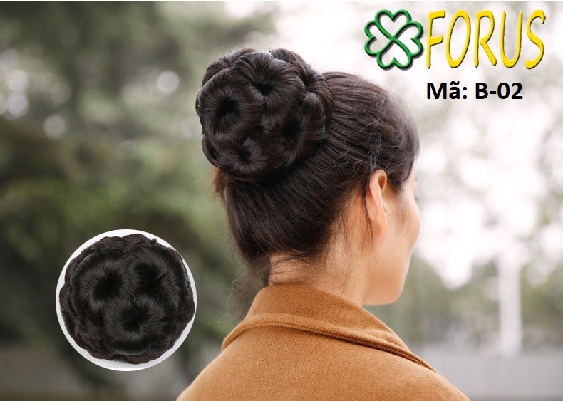Búi hoa trơn B02
