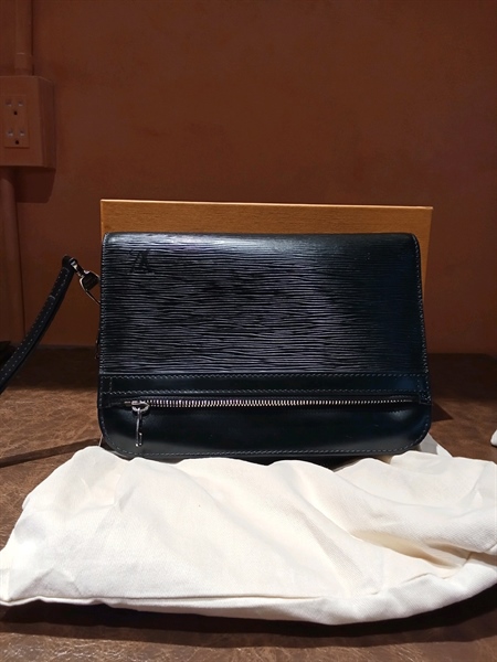 Túi LV vân đen KG+