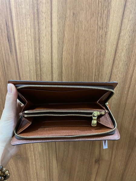 Ví Dài LV Hoa Nâu+