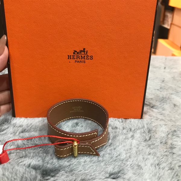 Vòng tay Hermes da nâu KG+