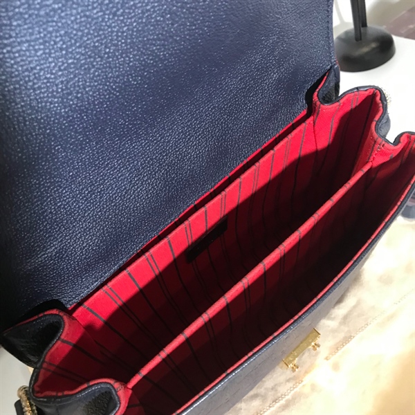 Túi LV đen lòng đỏ KG+