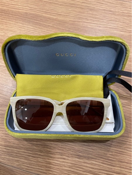 Kính Gucci vân gỗ KG+