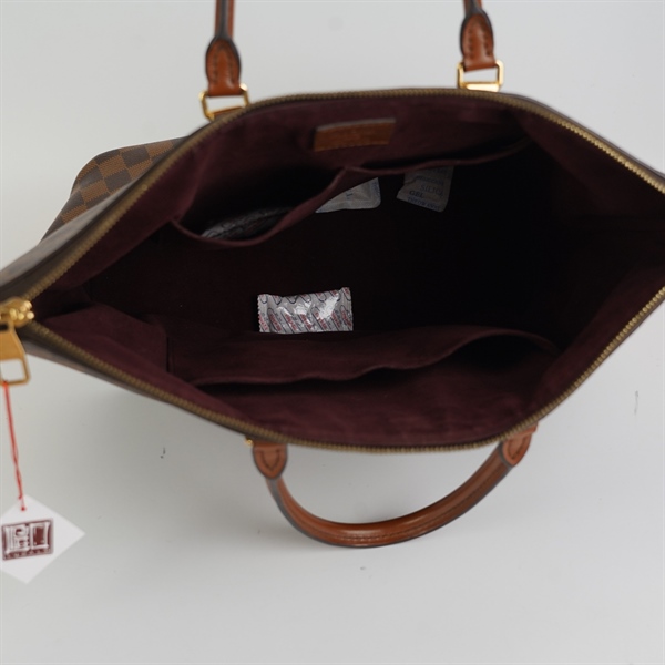 Túi LV ô vuông nâu KG+