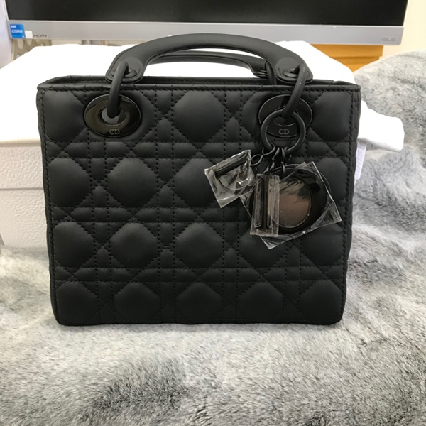 Túi Lady Dior Đen+