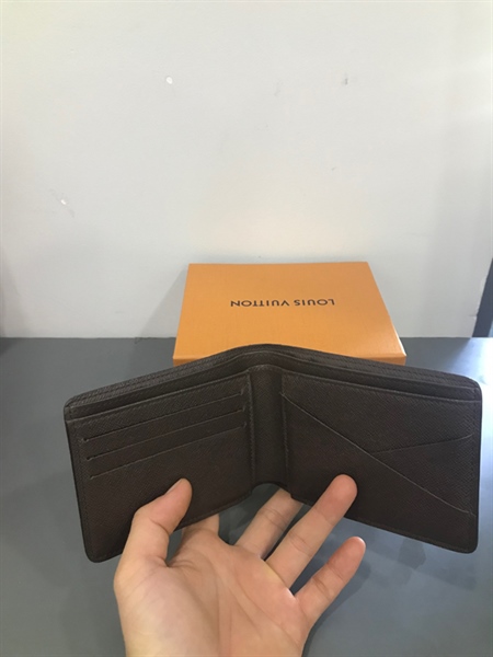 Ví LV Ô Vuông Nâu Vàng+