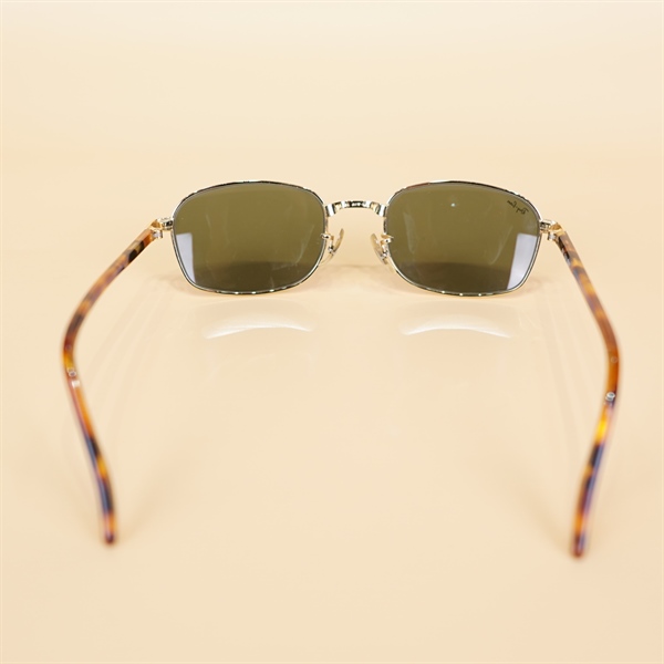 Kính Rayban gọng nâu loang KG+