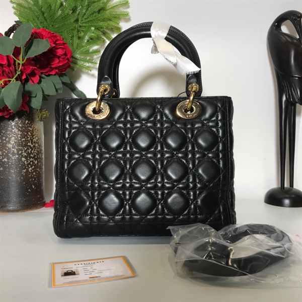 Túi Dior lady đen KG+