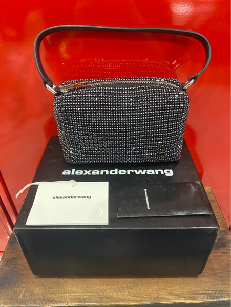 Túi Alexander Wang bạc KG+