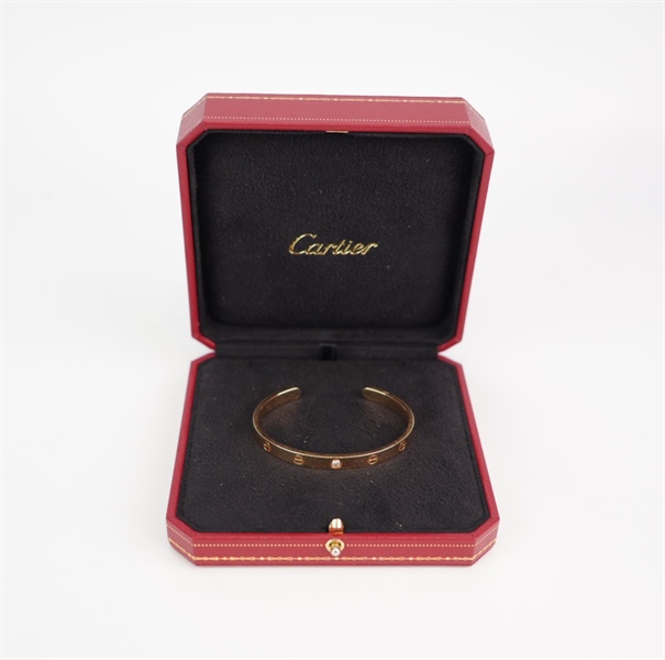 Vòng tay Cartier vàng KG+