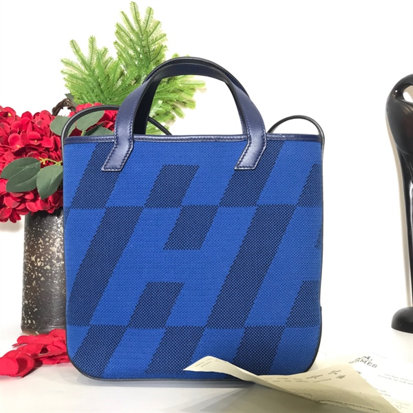 Túi LV xanh sọc KG+p