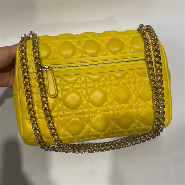 Túi Dior vàng có khóa +