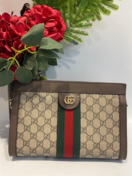 Túi GG Ophidia xám